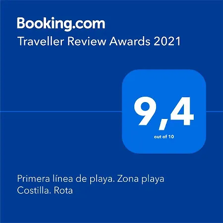 Primera Linea De Playa. Zona Playa Costilla. Apartment Rota